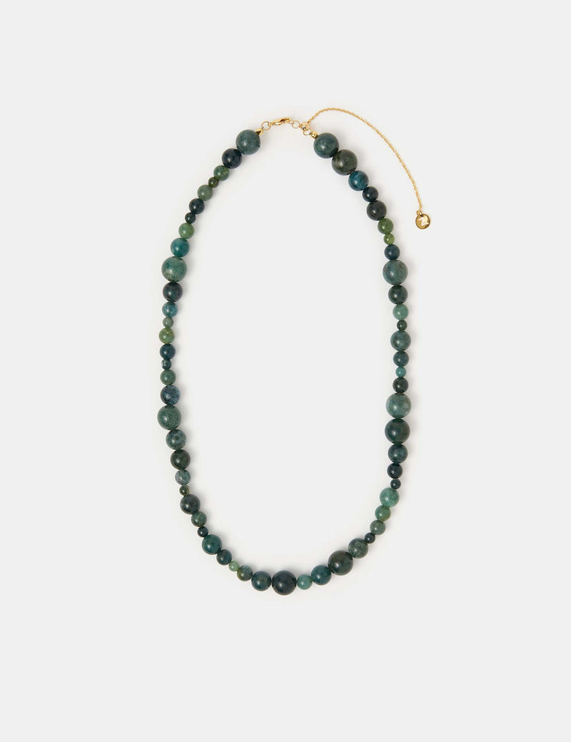 Accessorize 14ct gold plated beaded necklace 53 cm (British brand)