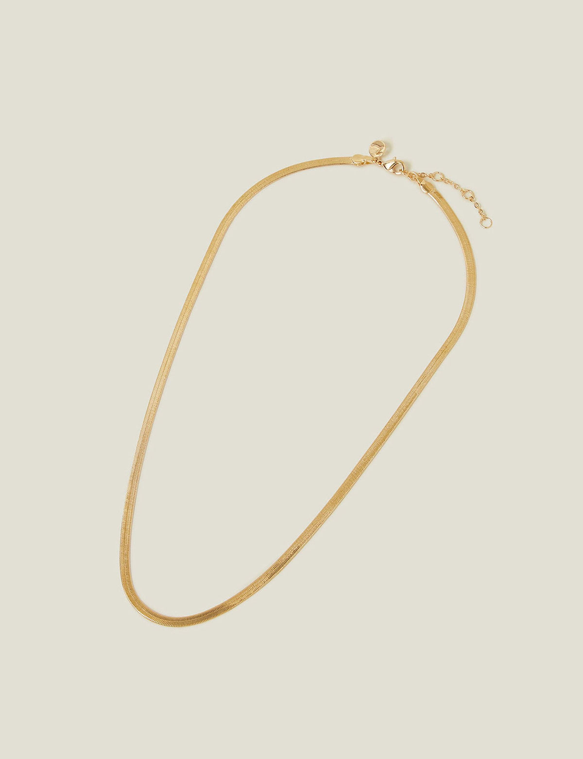 Accessorize gold plated chain necklace 40 cm - British product