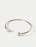 14ct gold plated pear end bracelet - British product