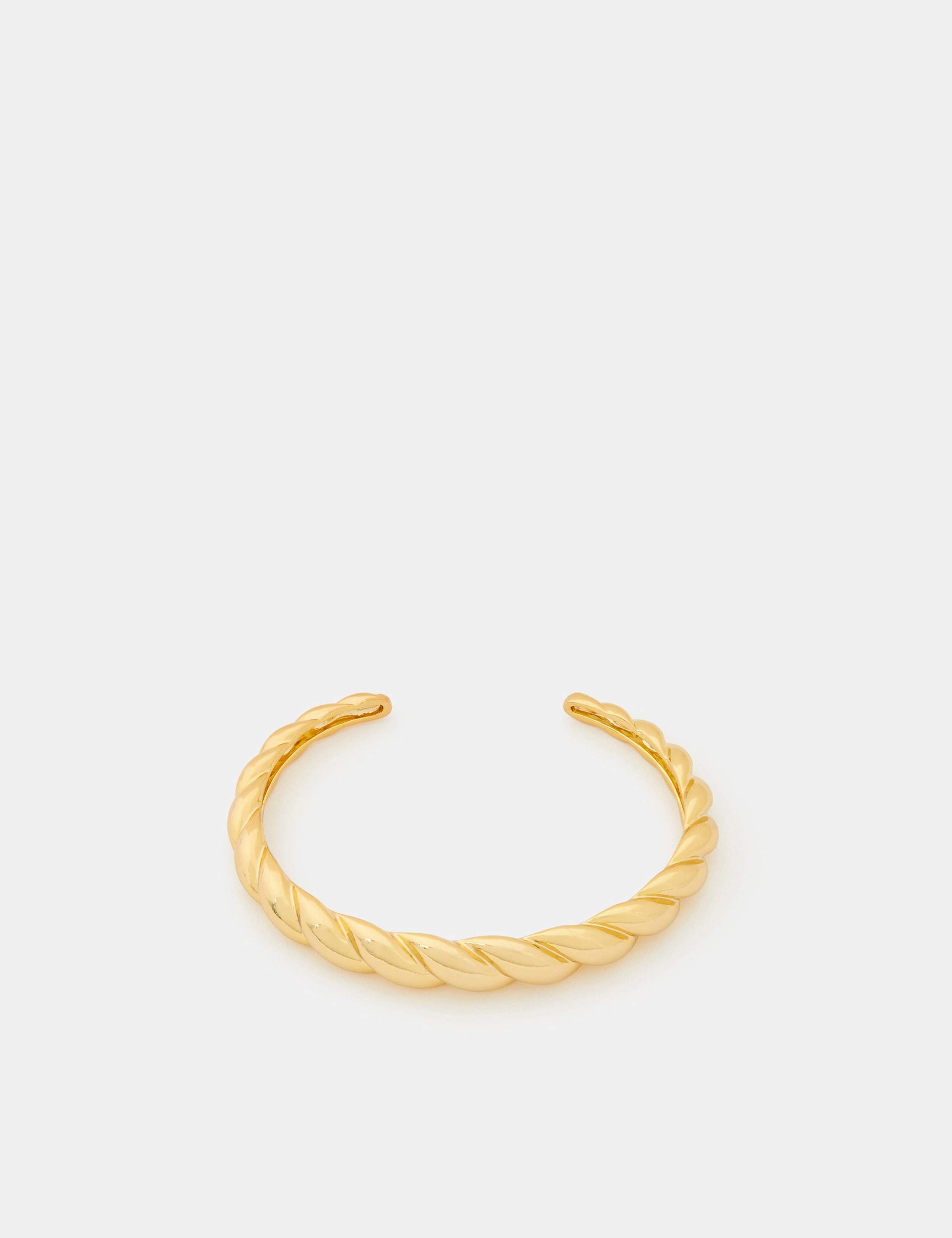 Z by Accessorize gold plated bangle 4 cm, imported from the UK