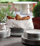 Christofle silver-plated bread basket with napkins - British product