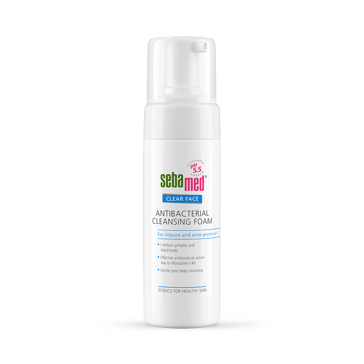 Sebamed Clear Face antibacterial cleansing foam 150ml, imported from the UK