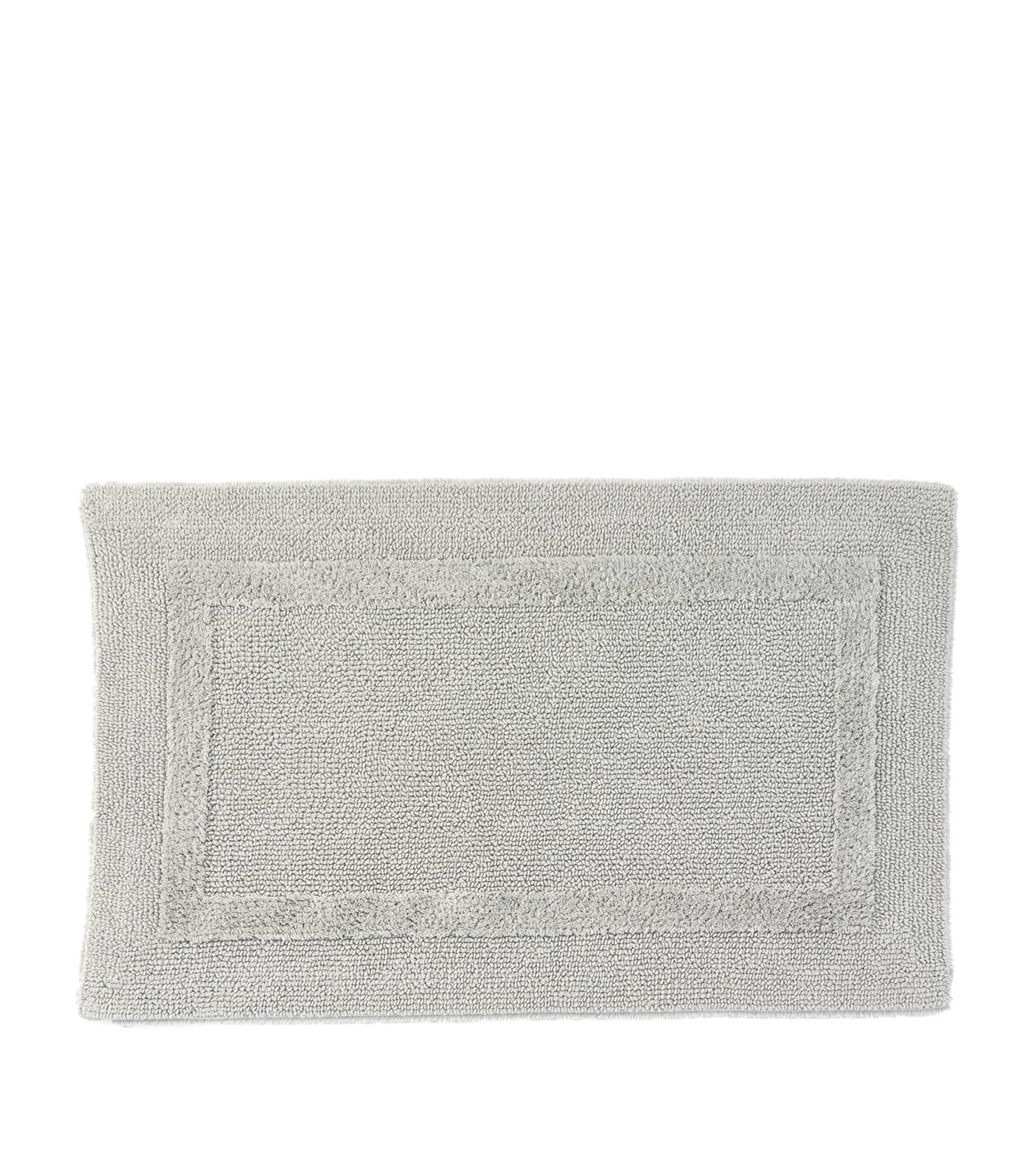 Abyss & Habidecor reversible cotton bath mat, 70cm by 120cm - British product
