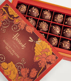 Harrods hazelnut praline chocolate truffles 200g, UK version
