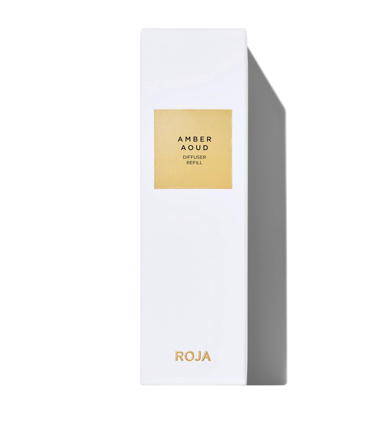Roja Amber Aoud reed diffuser refill 750ml, imported from the UK