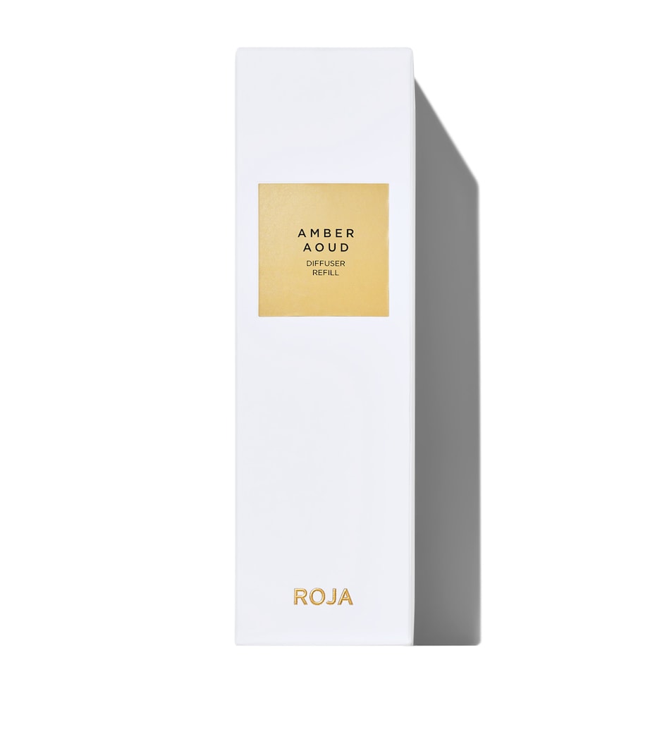 Roja Amber Aoud reed diffuser refill 750ml, imported from the UK