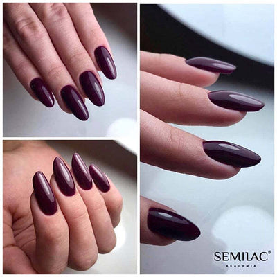 Gel Polish Semilac 099 Prune Noir Profond 7 ml