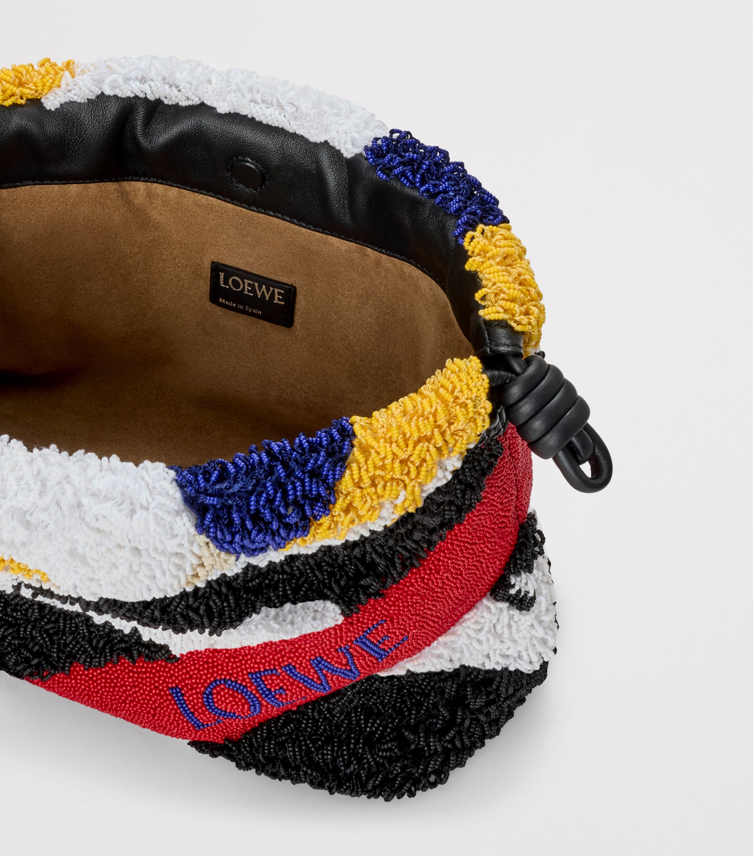 Sac Flamenco LOEWE moyen orné de perles - Produit britannique