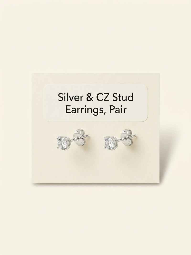 Vivienne Westwood silver-toned brass crystal drop earrings - British product