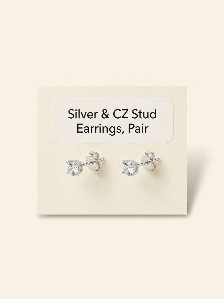 Vivienne Westwood silver-toned brass crystal drop earrings - British product