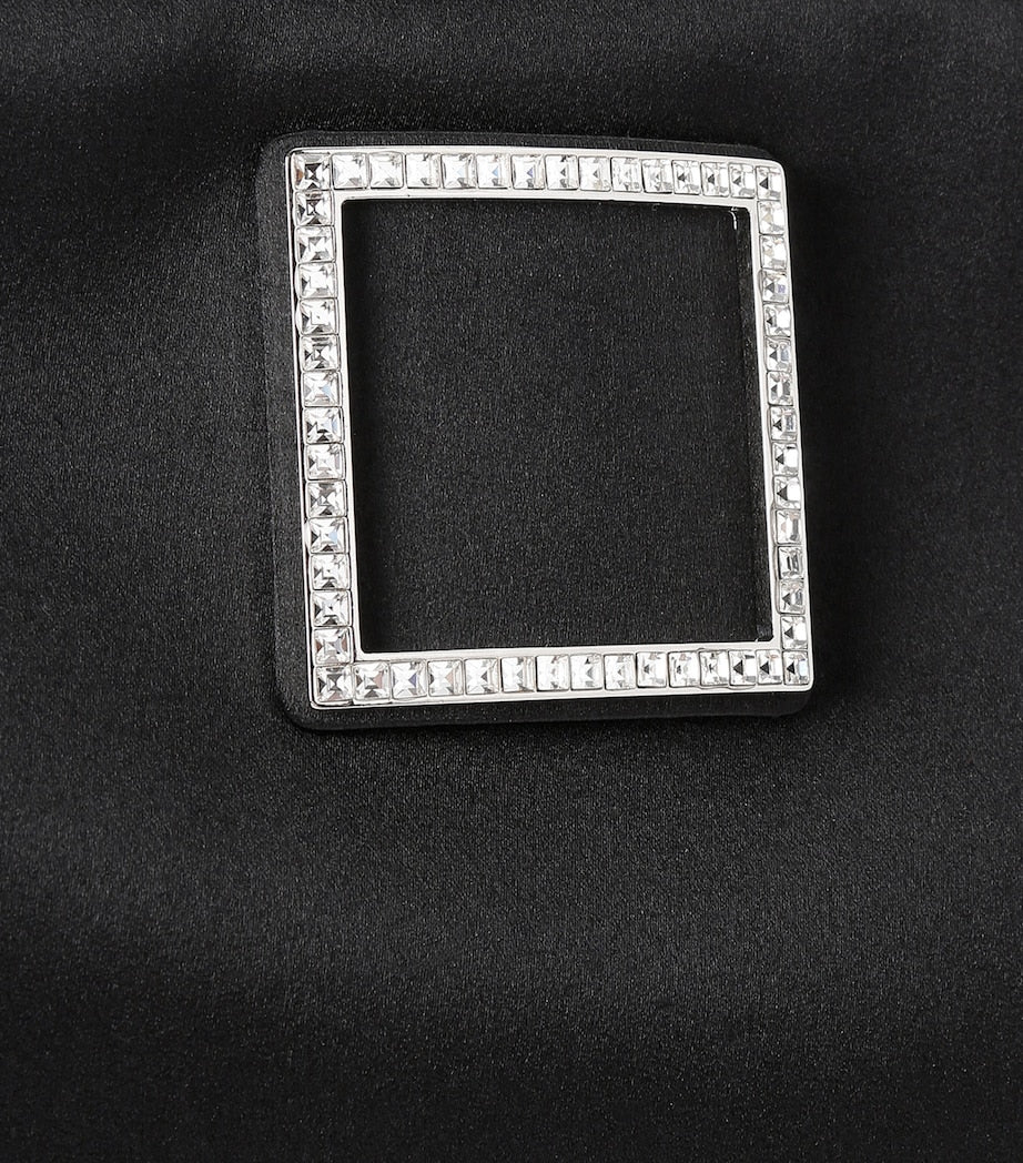 Roger Vivier Trompette satin pouch, imported from the UK