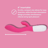 Jessica Rabbit G-Spot Rabbit Vibrator 7.75 inches, UK version