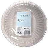 Sainsbury's Home Strong Paper Bowl White 25pk GOODS Sainsburys   