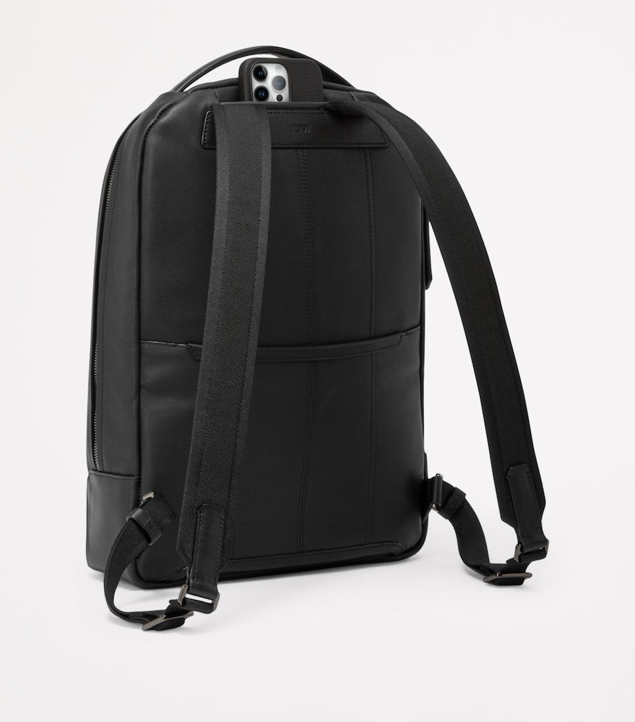 Tumi Leather Harrison Backpack (British brand)