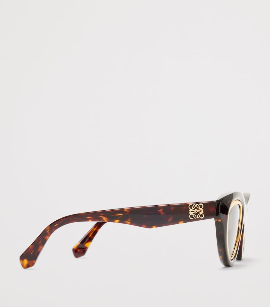 LOEWE acetate mini cat eye sunglasses, imported from the UK