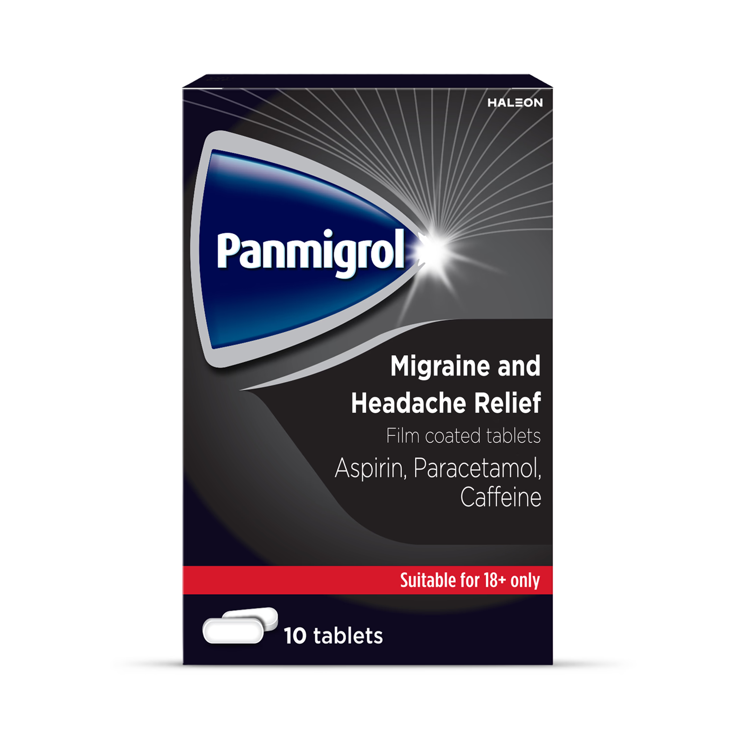 Panmigrol 565mg tablets headache migraine relief - British product