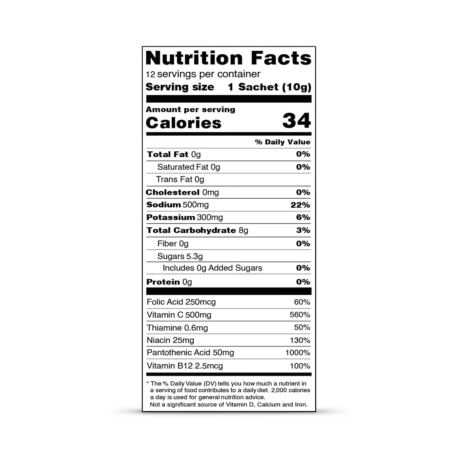 Revival rehydration recovery lemon lime sachets 12 pack, imported from the UK