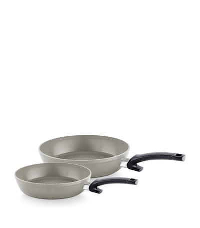 Harrods Fissler Ceratal Comfort Frying Pan Set (24cm & 28cm)- Buy online at McGrocer