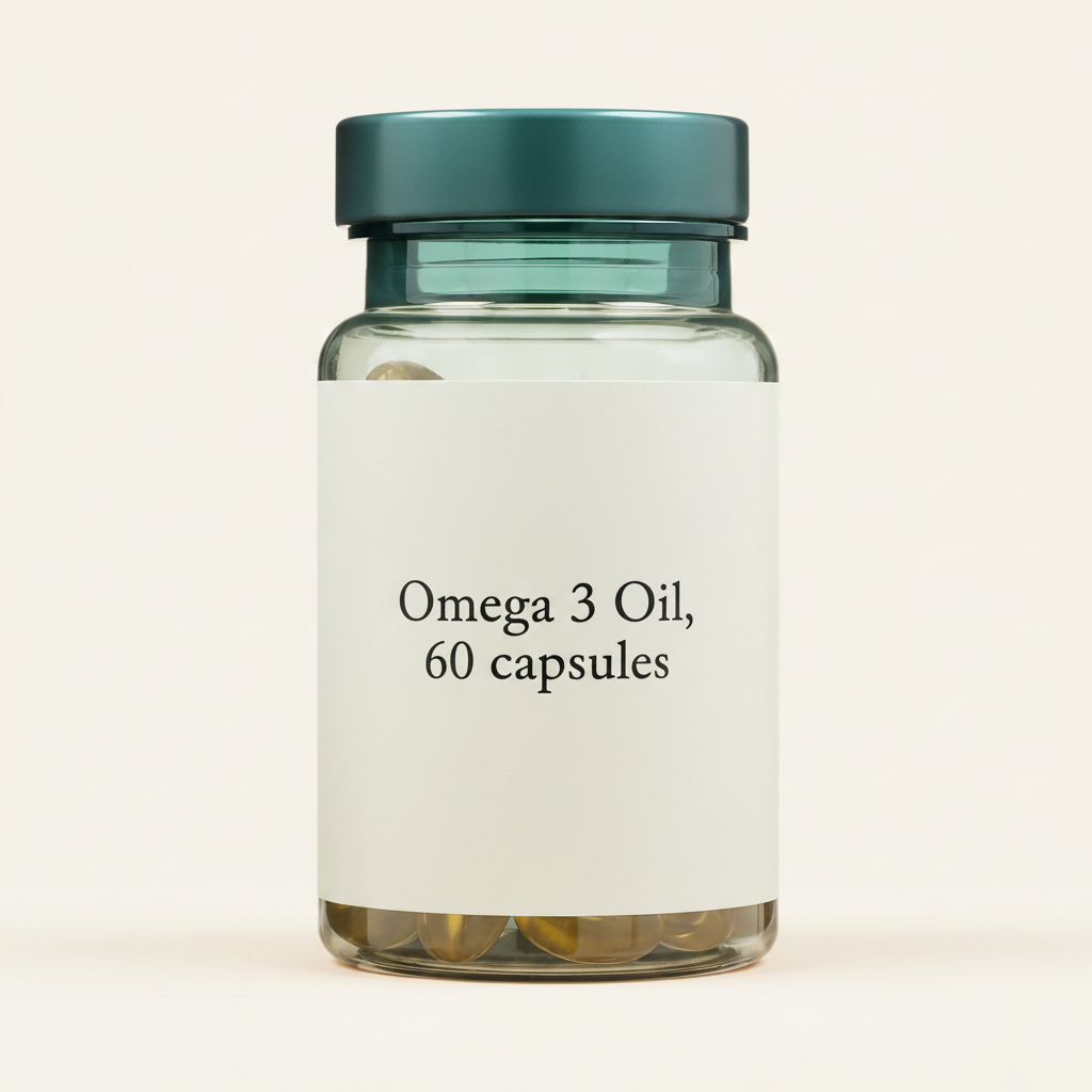 Holland & Barrett Vegan Omega 3 Oil 60 Capsules, UK version