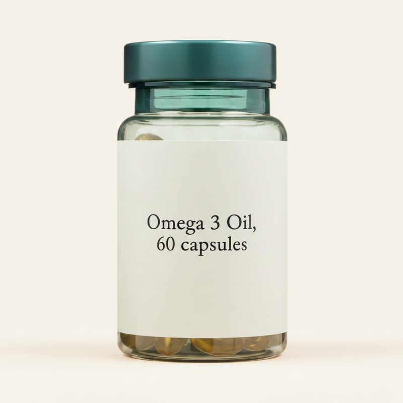 Holland & Barrett Vegan Omega 3 Oil 60 Capsules, UK version