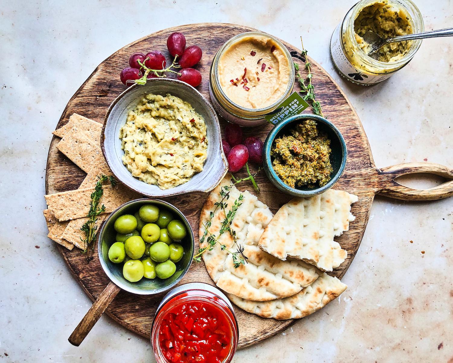 Odysea Aubergine Meze dip 220g, imported from the UK