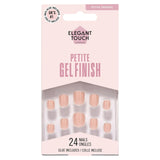 Elegant Touch London peach tea gel nails 24 set - British product