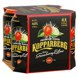 Kopparberg Premium Cider with Strawberry & Lime  Can4x330ml