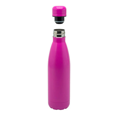 Sainsburys Smash Pink Stainless Steel Water Bottle 500ml - Kjøp online hos McGrocer