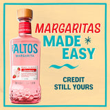 Olmeca Altos Strawberry Margarita Cocktail 75cl, imported from the UK