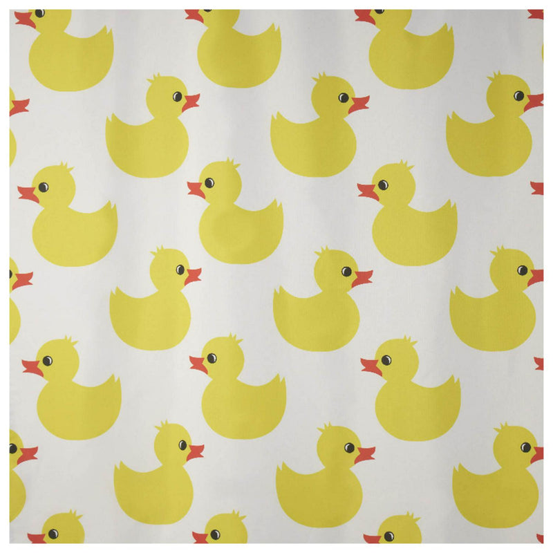 Sainsbury's Home rubber duck shower curtain 180 x 180cm (British brand)