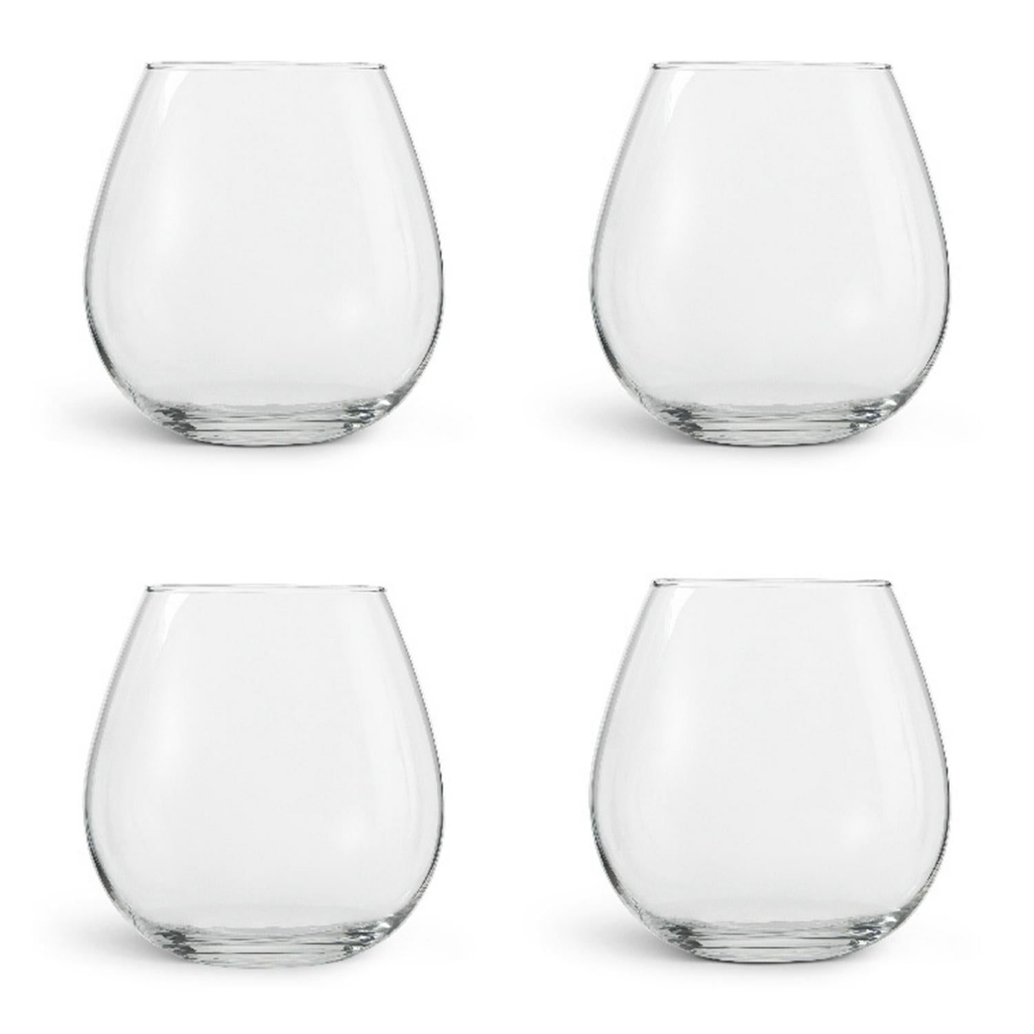 Habitat Portofino Stemless Wine Glass 4pk, UK version