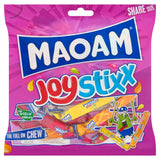 Maoam Joystixx chewy sweets 140g bag, imported from the UK