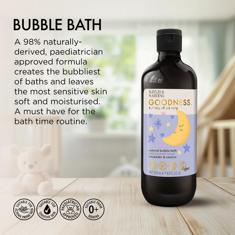 Baylis & Harding Bubble Bath Lavender And Chamomile 500ml - British product