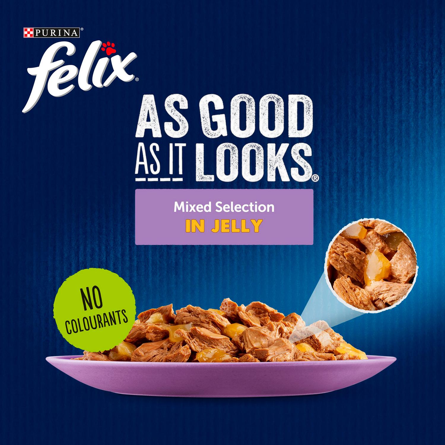 Felix wet cat food selection 40 x 85g - British product