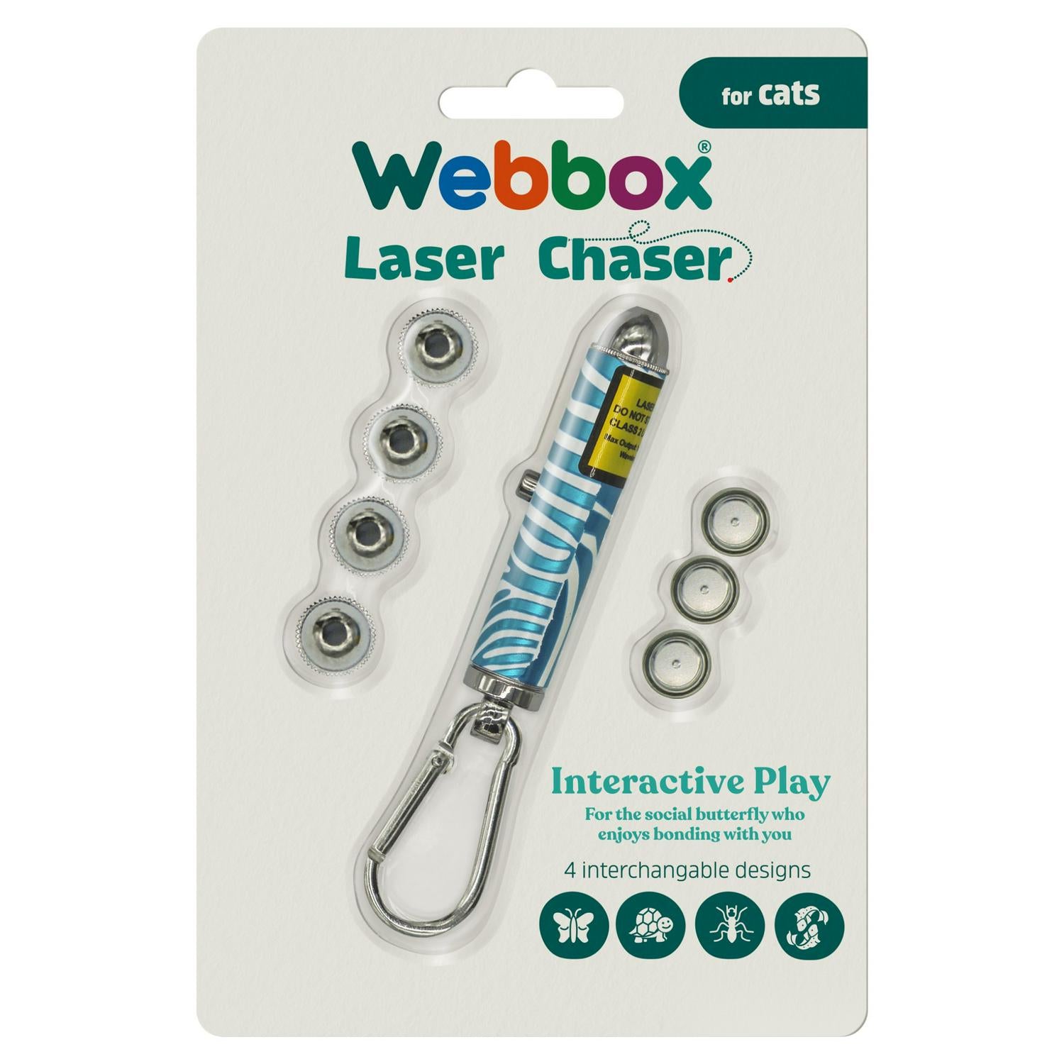 Webbox Pounce Laser Pointer for cats (British brand)