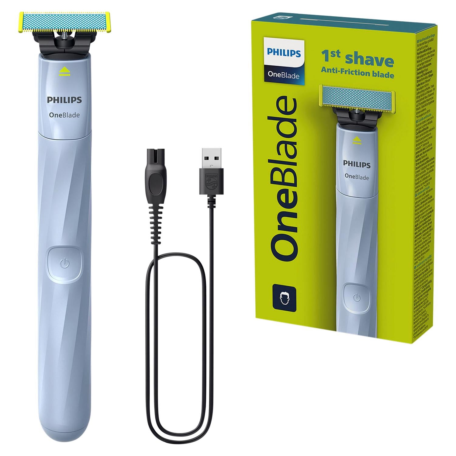 Philips Oneblade First Shave Anti Friction Blade, imported from the UK