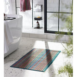 Habitat Skinny Bright Stripe Bath Mat 80cm x 50cm, UK version