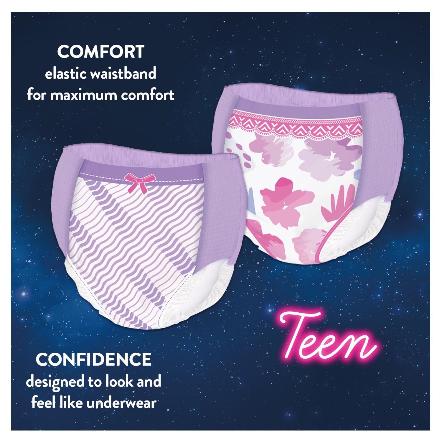 Huggies DryNites Girls Pyjama Pants Bedwetting Frozen 48-60kg, UK version