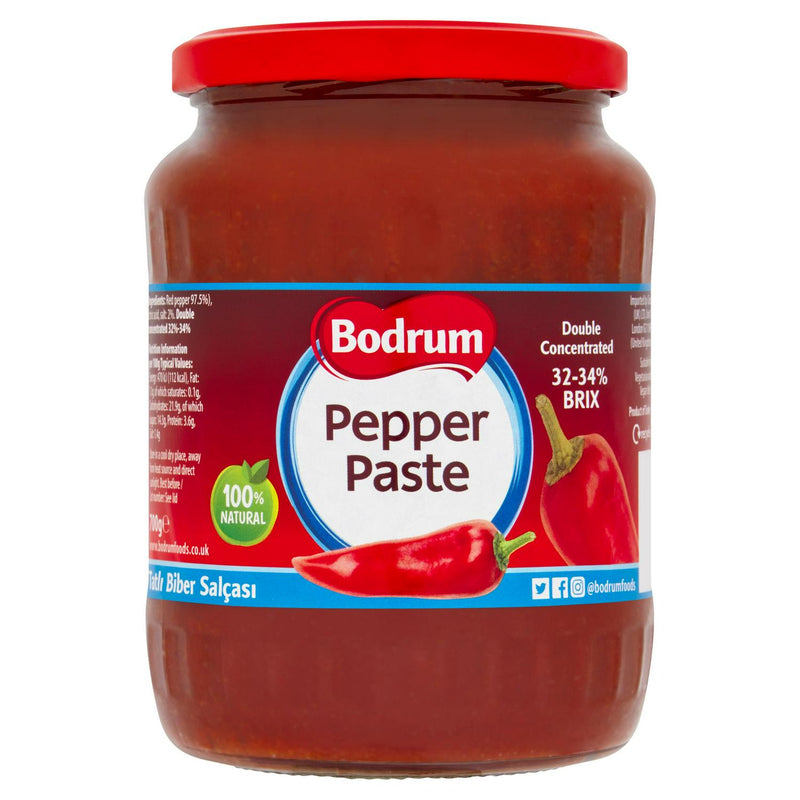 Bodrum red pepper paste 700g - British product