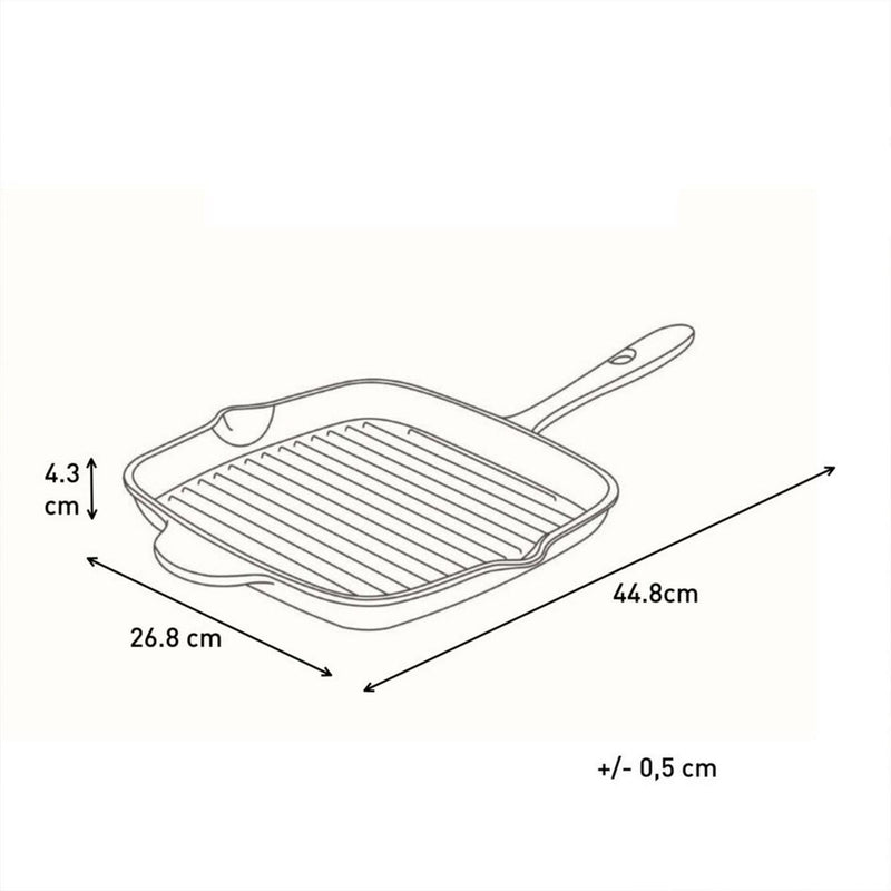 Tefal Titanium Excellence grill pan 26cm (British brand)