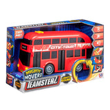 Teamsterz city bus toy with lights and sounds 27cm length (British brand)