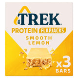 Trek Smooth Lemon Protein Flapjacks 3 x 50g