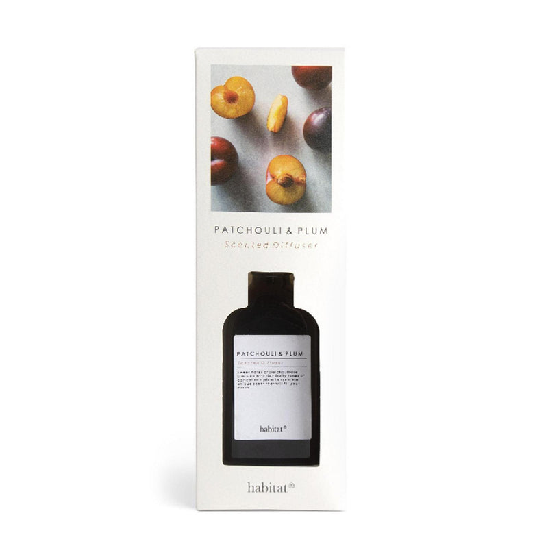 Habitat patchouli plum scented diffuser 150ml, imported from the UK