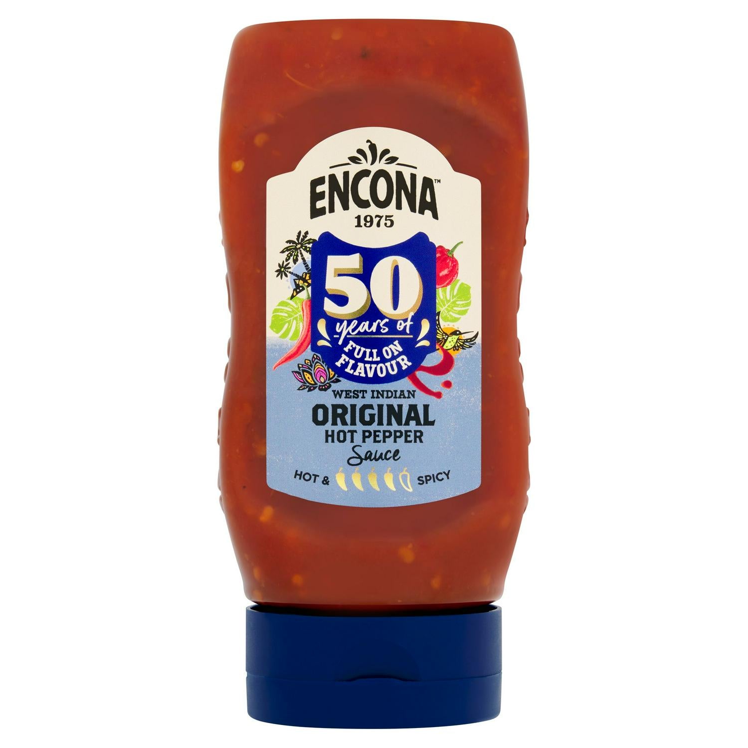 Encona Original Hot Pepper Sauce 285g - British product