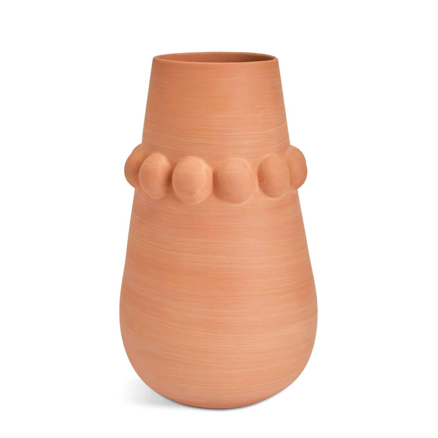 Habitat Beaded Large Terracotta Vase 35cm, UK version