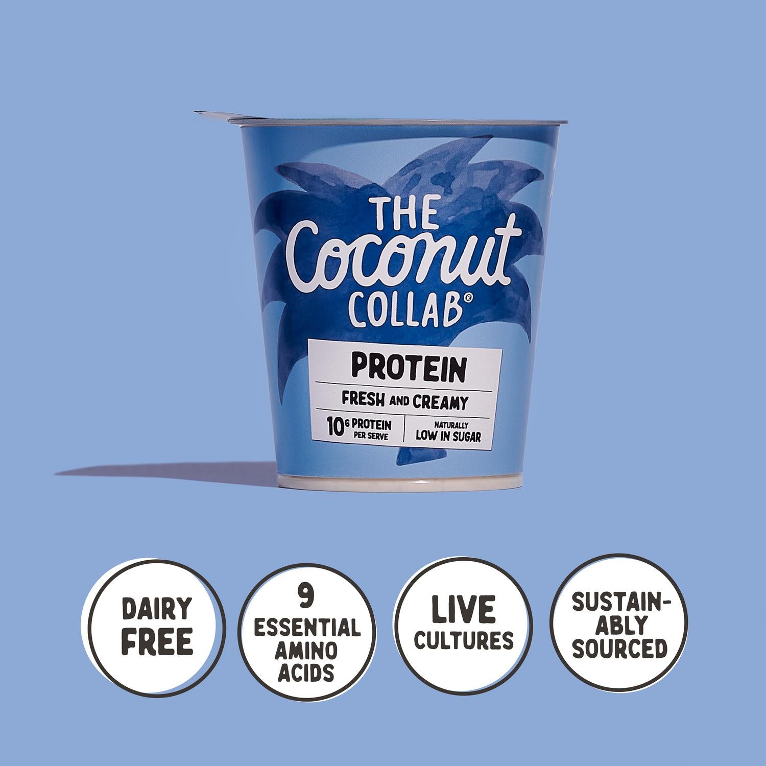 The Coconut Collab Protein Yogurt Coconut Almond 350g (British brand)