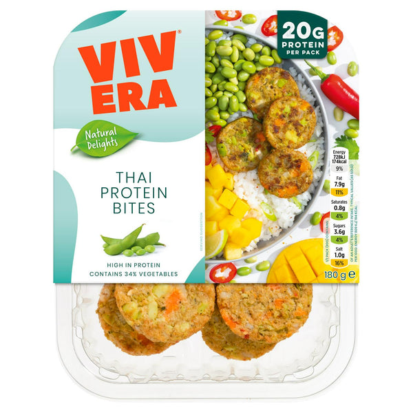 Thai-Style Plant-Based Mini Burgers with Vegetables and Grains 180g