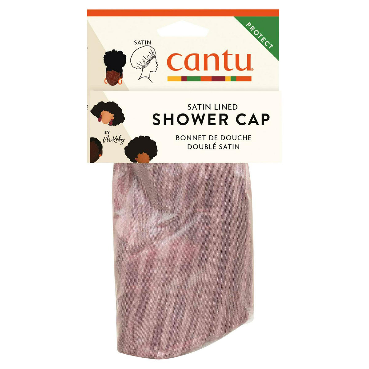 Cantu Protect Satin Lined Shower Cap