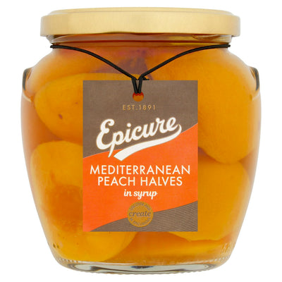 Epicure Mediterrane Pfirsichhälften in Sirup Obst 540 g