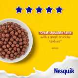 Nestle Nesquik chocolate cereal 375g pack , imported from the UK